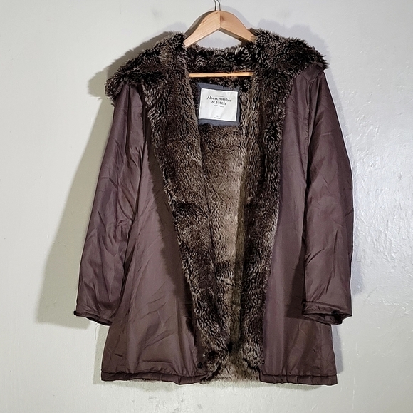 Abercrombie & Fitch Jackets & Blazers - Abercrombie and Fitch Hooded Parka Y2K Jacket